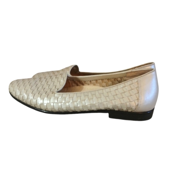 Trotters Woven Leather Loafers Women's Flats Size 8.5 - Picture 5 of 13